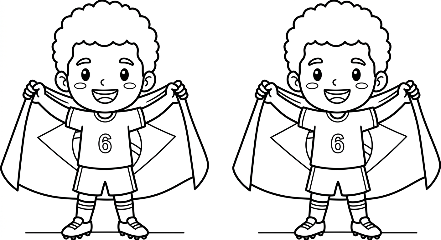 Desenho para colorir do lateral Alex Sandro segurando a bandeira do Brasil em close comemorativo para pintar
